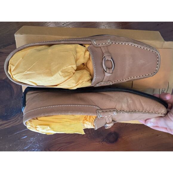 Tod's Women's Brown Calf Leather Loafers Size 11 - Picture 10 of 16